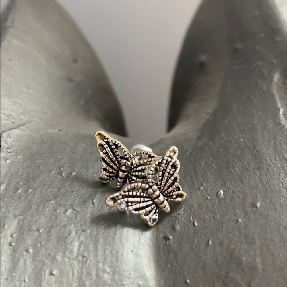 Butterfly studs - Picture 3 of 3